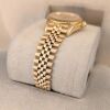 Rolex 76198G Oyster Perpetual 18k Gold Champagne Diamond Dial - 5