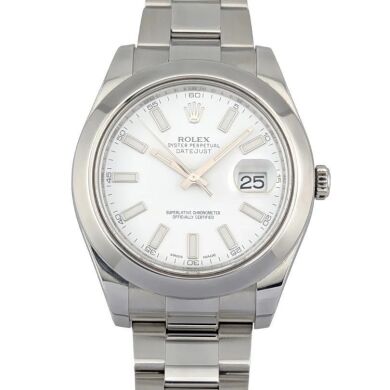 Rolex 116300 Datejust II White Dial 41mm