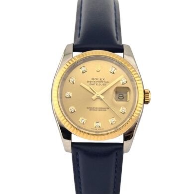 Rolex 116233 Datejust 36 Champagne Dial 36mm