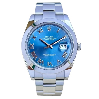 Rolex Datejust 41 Azzurro Blue 2023 - DISCONTINUED DIAL!