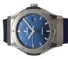 Hublot Classic Fusion Titanium Blue 42mm 2023 Box & Papers