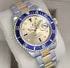 Rolex Submariner Date Champagne Serti 16613 - 4