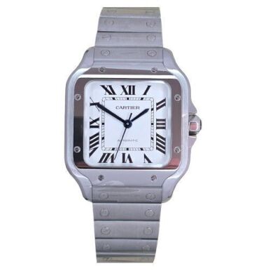 Cartier Santos De Cartier Medium White WSSA0029 NEW 2026