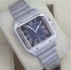 Cartier Santos De Cartier Medium Blue WSSA0063 NEW 2026 - 4