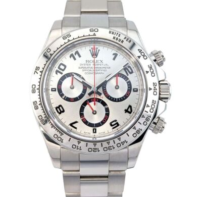 Rolex 116509 Daytona 18k White Gold Racing Dial