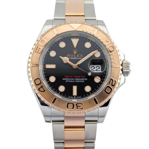 Rolex 126621 Yacht-Master 40 Everose Black Dial 40mm 2022 Box & Papers