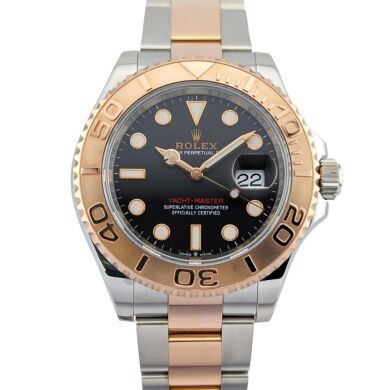 Rolex 126621 Yacht-Master 40 Everose Black Dial 40mm 2022 Box & Papers