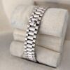 Rolex 69139 Lady-Datejust White Gold President Factory Diamond - 4