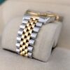 Rolex 16233G Datejust 36 Champagne Diamond Dial - 5