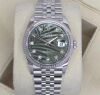 Rolex Datejust 36 Rare Palm Motif Diamond Discontinued 126234 - 3