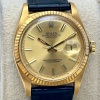 Rolex Datejust 36 Champagne 'Pie Pan' 18K Yellow Gold Ref 1601/8 COLLECTORS SET! - 2