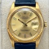Rolex Datejust 36 Champagne 'Pie Pan' 18K Yellow Gold Ref 1601/8 COLLECTORS SET! - 3