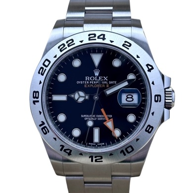 Rolex Explorer II Black Dial Ref 216570 2020 NEW CARD!