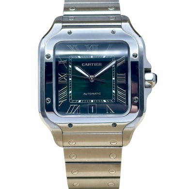 Cartier Santos Green Large Ref WSSA0062 2023