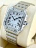 Cartier Santos De Cartier Medium White W4SA0005 FACTORY BEZEL - 6