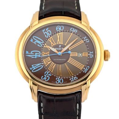 Audemars Piguet 15320OR Millenary 18k Pink Gold Chocolate Dial 45mm