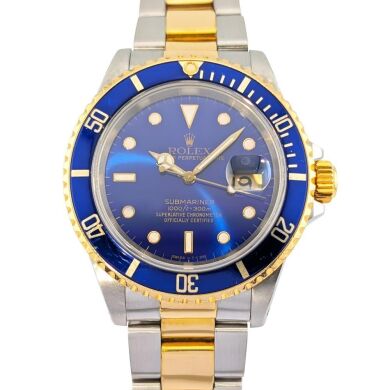 Rolex 16613 Submariner Date Bluesy &ldquo;Purple Dial&rdquo; 40mm