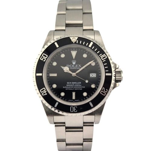 Rolex 16600 Sea-Dweller Classic 4000 Box & Papers