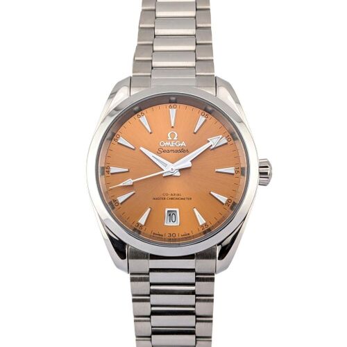 Omega 220.10.38.20.12.001 Aqua Terra Shades Saffron 38mm 2025