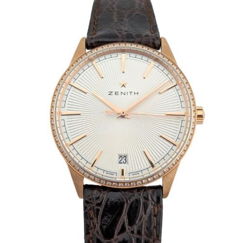 Zenith 22.3200.670 Elite Classic Rose Gold 36mm Box & Papers