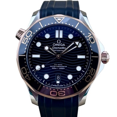 Omega Seamaster 300M Co-Axial Master Chronometer 18K Sedna Gold 2022