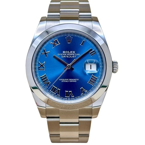 Rolex Datejust 41 Azzurro Blue 2023 - DISCONTINUED DIAL!