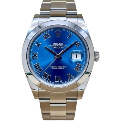 Rolex Datejust 41 Azzurro Blue 2023 - DISCONTINUED DIAL!