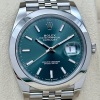Rolex Datejust 41 Mint Green Dial Jubilee 2025 MINT! - 2