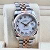 Rolex Datejust 36 White Romans 18K Rose Gold Ref 116231 - 6