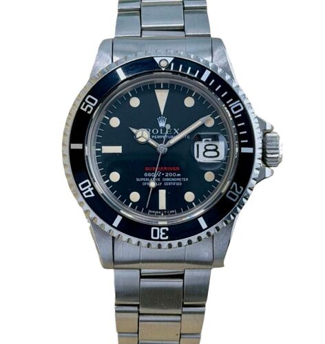 Rolex Submariner 1680 Red 1971 MkIV Dial