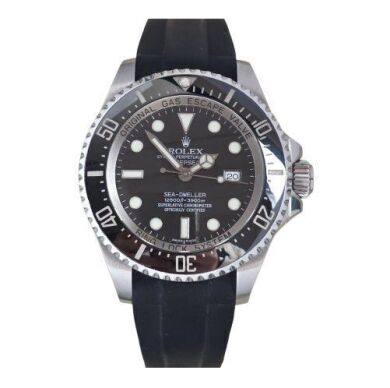 Rolex Sea-Dweller Deepsea 116660 On Rubber!