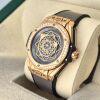 Hublot One Click Sang King 18k Gold Diamonds 2021 Box & Papers - 4