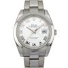 Rolex 126300 Datejust 41 White Roman Dial 41mm 2024 Box & Papers