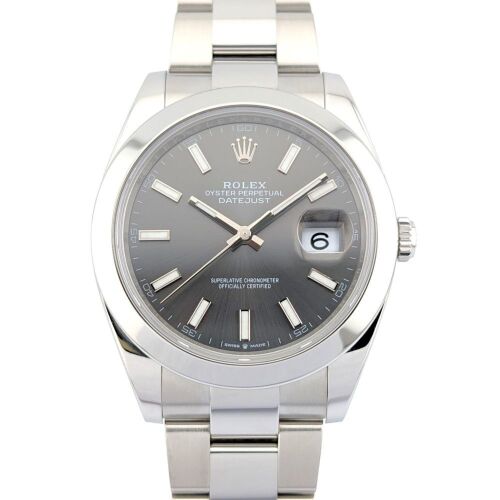 Rolex 126300 Datejust 41 Slate Dial 41mm 2024 Box & Papers