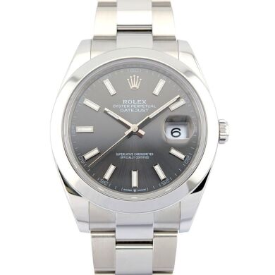 Rolex 126300 Datejust 41 Slate Dial 41mm 2024 Box & Papers