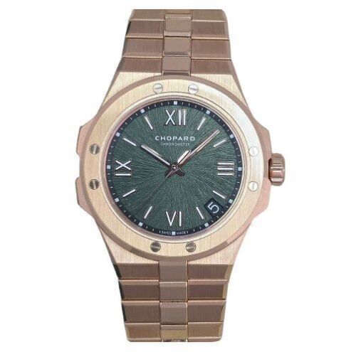 Chopard Alpine Eagle 41 Rose Gold Pine Green 2024 ~ $120,500 RRP!