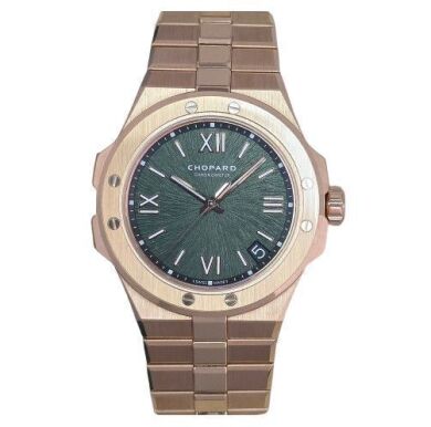 Chopard Alpine Eagle 41 Rose Gold Pine Green 2024 ~ $120,500 RRP!