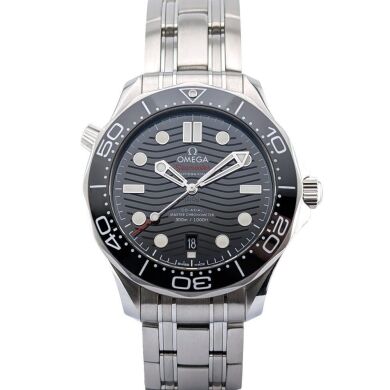 Omega 210.30.42.20.01.001 Seamaster Diver 300 M Black 42mm Box & Papers