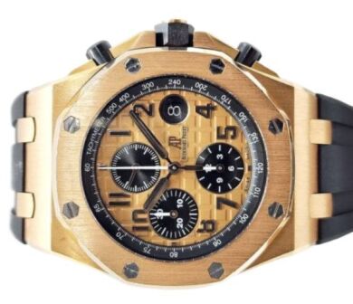 Audemars Piguet Royal Oak Offshore Chronograph 42mm Rose Gold 2016 Box and Papers