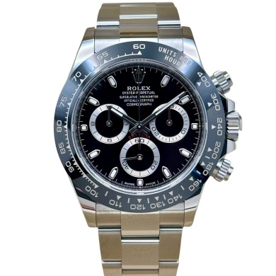 Rolex Cosmograph Daytona Black Ceramic Godzilla Ref 116500LN DISCONTINUED!