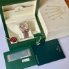 Rolex Datejust 36 Silver Diamond SUPER JUBILEE 18K Yellow Gold Ref 116233 2007 - 8