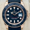 Rolex Yacht-Master 40 Oysterflex 18K Rose Gold Ref 116655 - 3