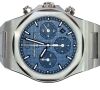 Girard Perregaux Laureato Chronograph 42mm Blue, 2018 Box and Papers