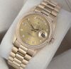 Rolex Day-Date 36 Champagne Diamond 18238 - 2