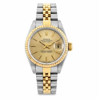 Rolex Lady-Datejust 26 Champagne Stick 69173