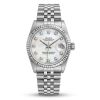 Rolex Datejust 31 Mother Of Pearl Diamond 68274 RARE STONE DIAL!