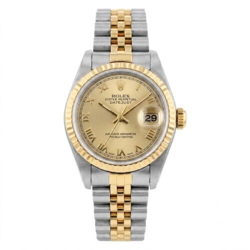 Rolex Lady-Datejust 26 Champagne Roman 69173