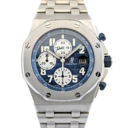 Audemars Piguet 25721ST Royal Oak Offshore Navy Blue Themes Box & Papers