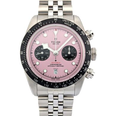 Tudor 79360N Black Bay Chrono Pink Dial 41mm Box & Papers