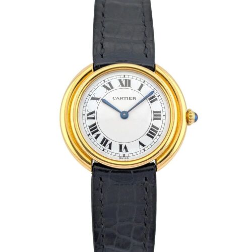 Cartier 78090 Vend&ocirc;me 18k Yellow Gold 34mm Box & Papers
